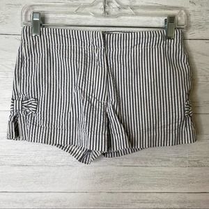 🌈 crewcuts girls striped shorts size 12